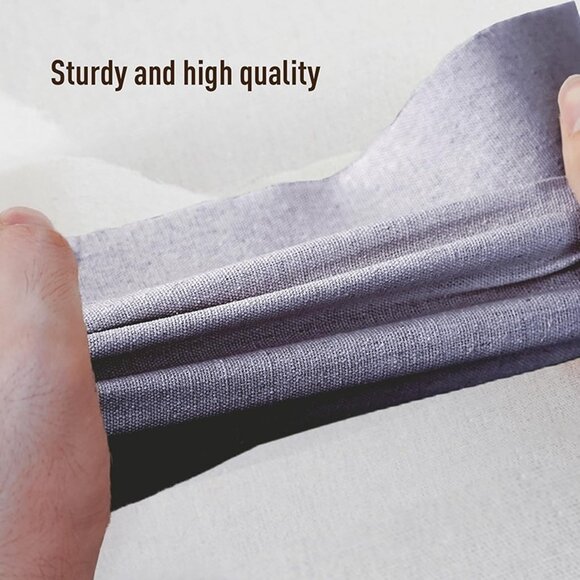 NEW 3 Pack Storage Bins with Lids, Fabric Foldable Storage Bins with Soft Cord - Picture 8 of 8